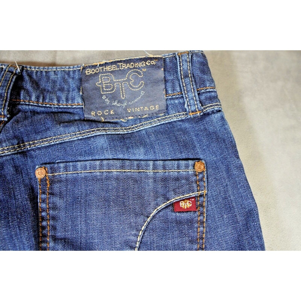 Boot Heel Trading Co Women's Jeans Fairfax Size 30/8 x 33 Bootcut Cowgirl